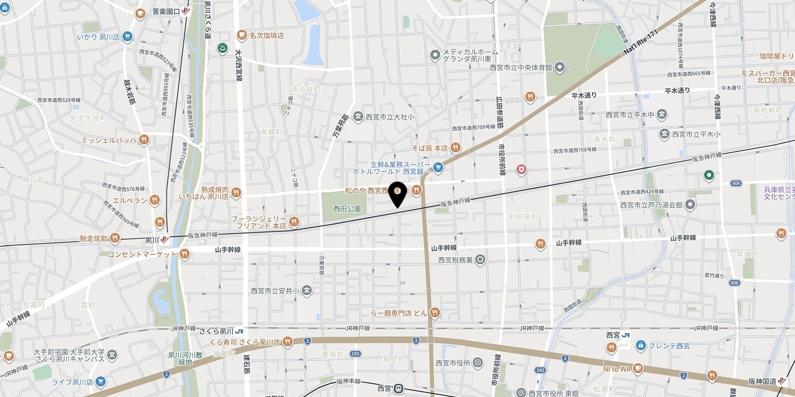 兵庫県西宮市西田町5-1　西田町ing villa 2F