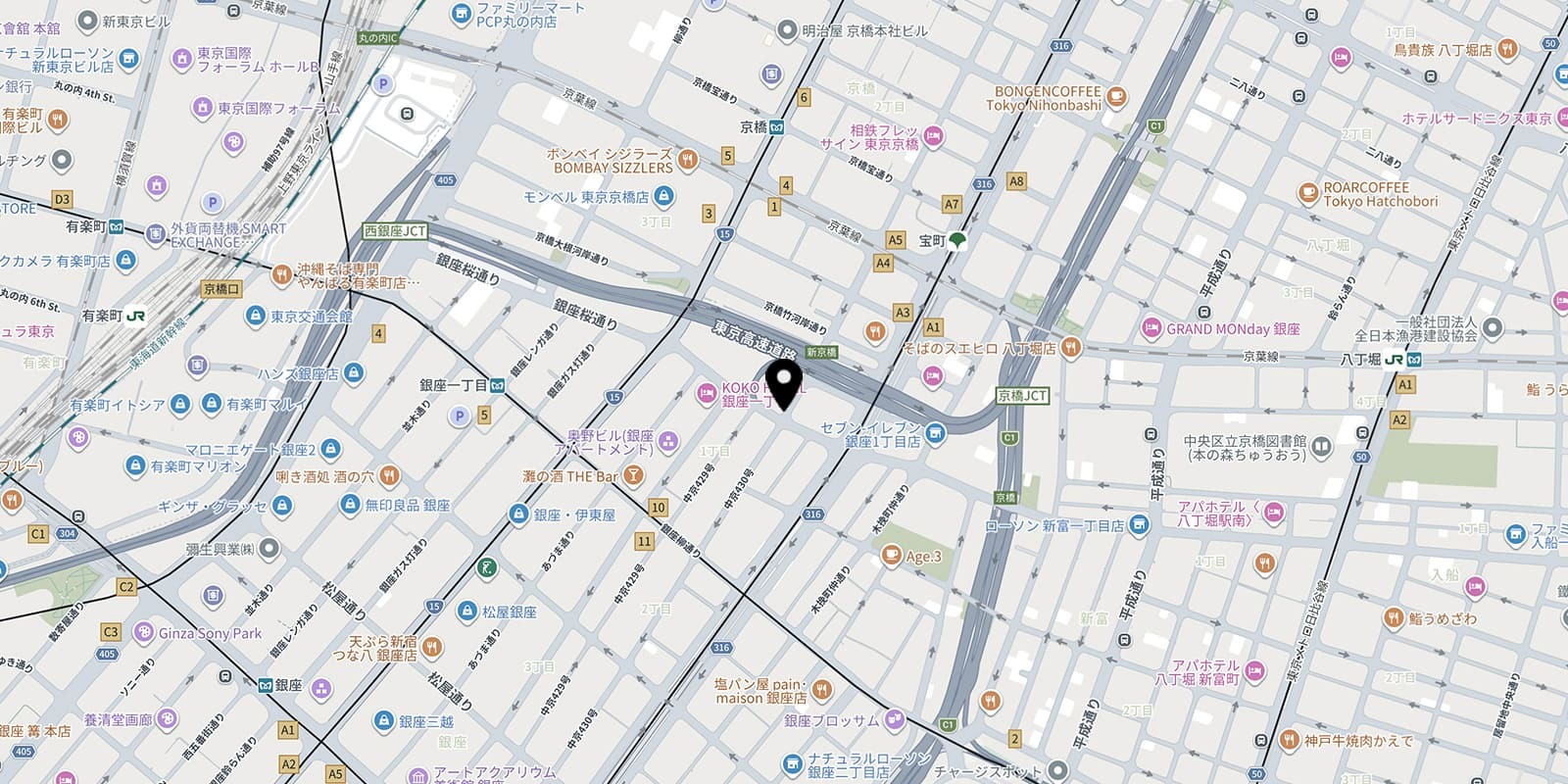 東京都中央区銀座1丁目12番4号　N&E BLD.6F