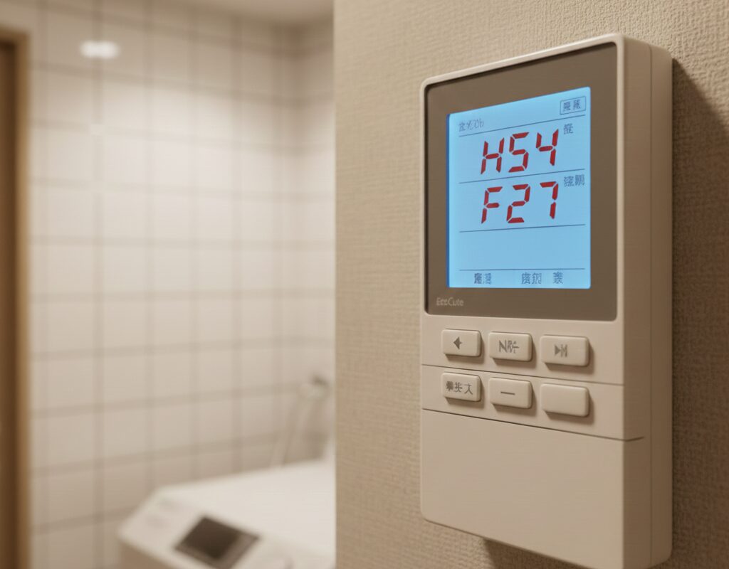 エコキュートから異音とエラーコードが発生！修理のプロが教える原因と緊急対処法