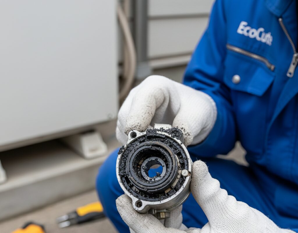 エコキュートのお湯がぬるい！設定を変えても直らない時に疑うべき「部品寿命」とは